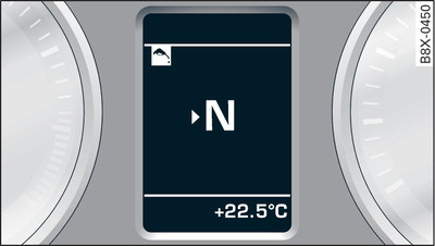 Kombiinstrument: Schaltempfehlung Leerlaufstellung